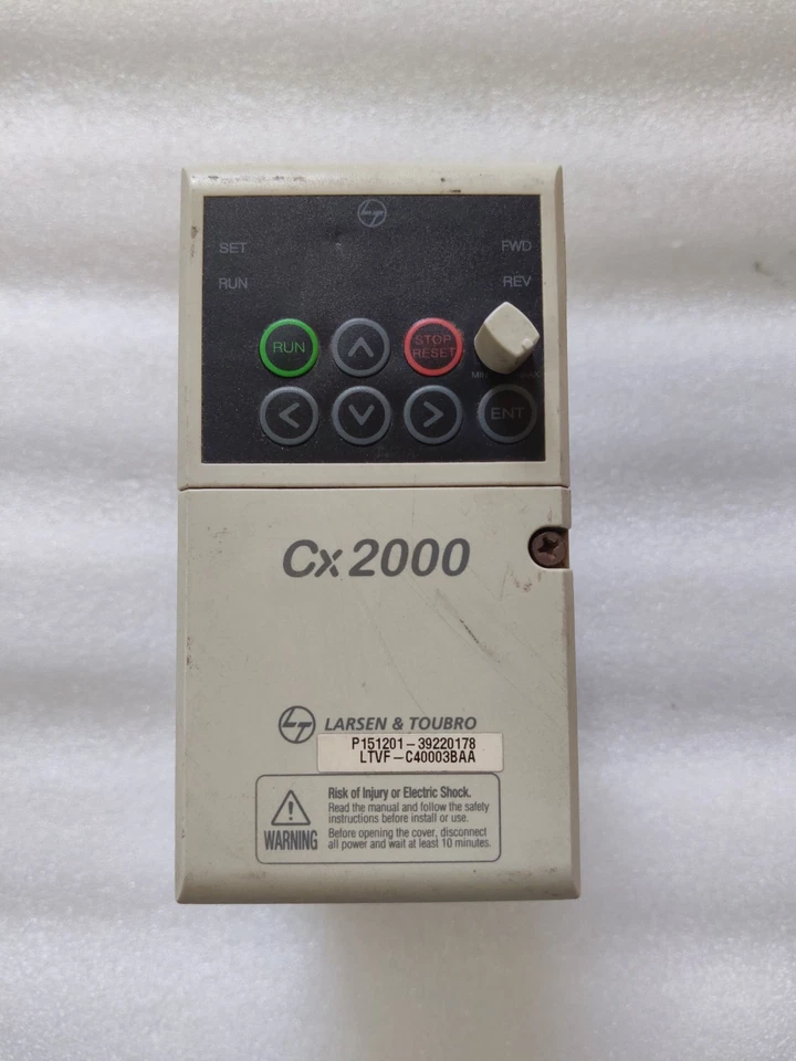 LARSEN & TOUBRO CX 2000 LTVF-C40003BAA VFD TESTED OK